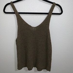 knit tank top
